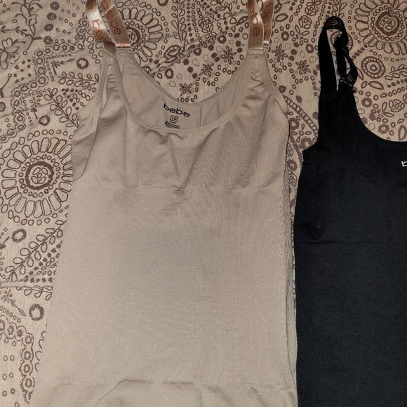 BNWOT Bebe Shapewear Shaping Camisole Tank Tops - Picture 4 of 10